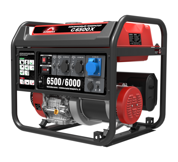 Бензиновый генератор SUNREKA G6500X