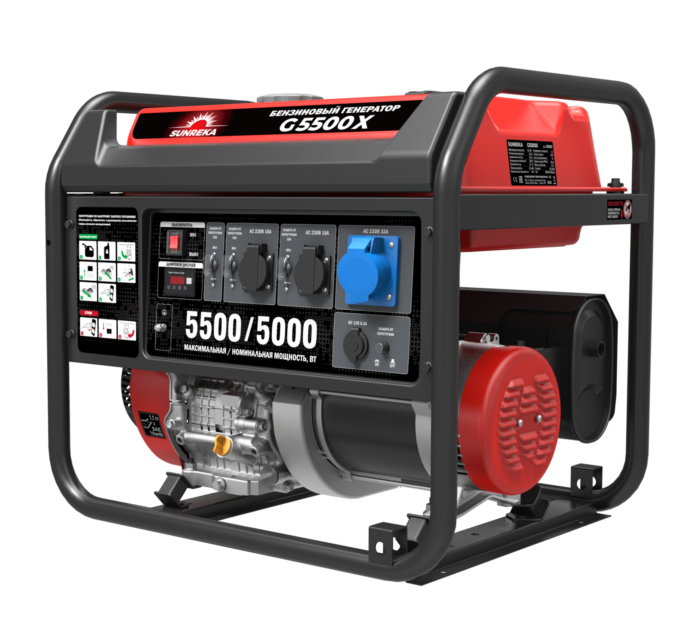 Бензиновый генератор SUNREKA G5500X